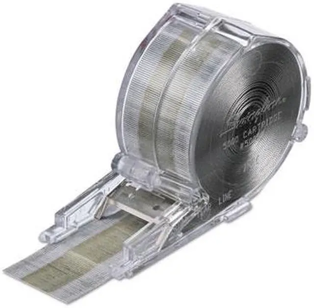 Alt view image 4 of 5 - Swingline Staples, ChiselPtCart, 1/4 In Leg, PK5000 Silver  Steel  S7050050B