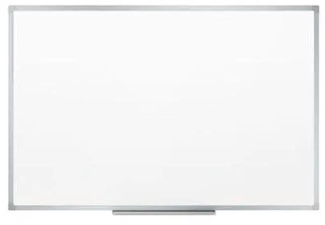 Alt view image 11 of 20 - Mead Dry-erase Board w/Marker Tray, Aluminum - MEA85358