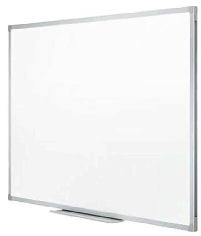 Alt view image 14 of 20 - Mead Dry-erase Board w/Marker Tray, Aluminum - MEA85358