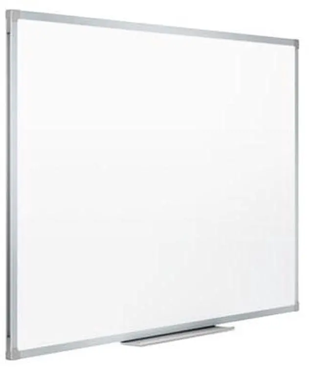 Alt view image 8 of 10 - Dry Erase Board, Melamine Surface, 48 X 36, Aluminum Frame