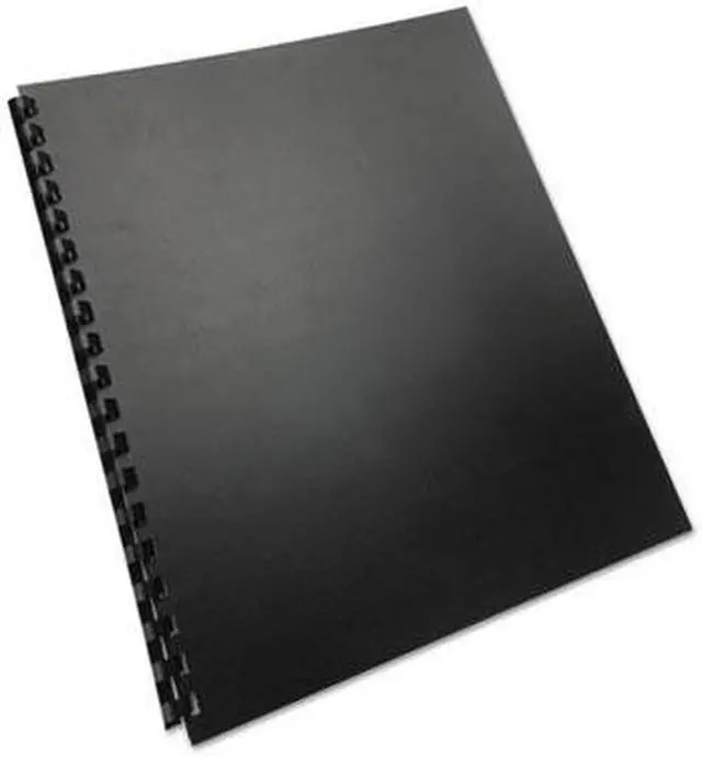 Alt view image 7 of 12 - 100% Recycled Poly Binding Cover, 11 x 8 1/2, Black, 25/Pack 25818