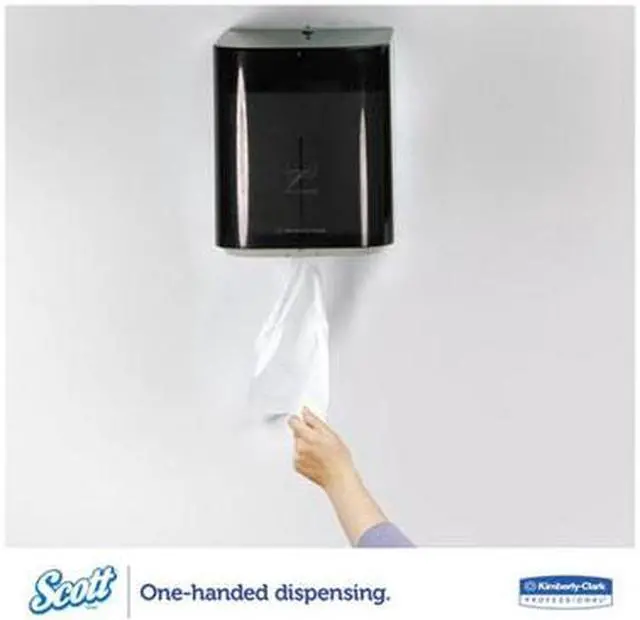 Alt view image 6 of 6 - Scott 01010 White Center-Pull Paper Towel Rolls, 4 Rolls (KCC01010)