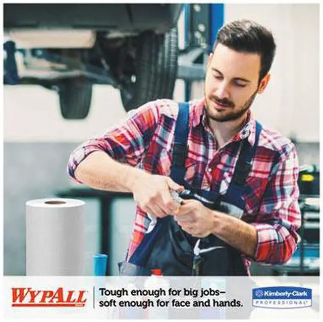 Alt view image 7 of 9 - Wypall X60 Rag Rplmt Hydro Wpr Roll Whi 12/13
