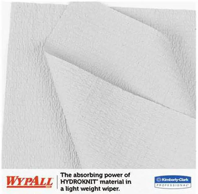 Alt view image 9 of 9 - Wypall X60 Rag Rplmt Hydro Wpr Roll Whi 12/13