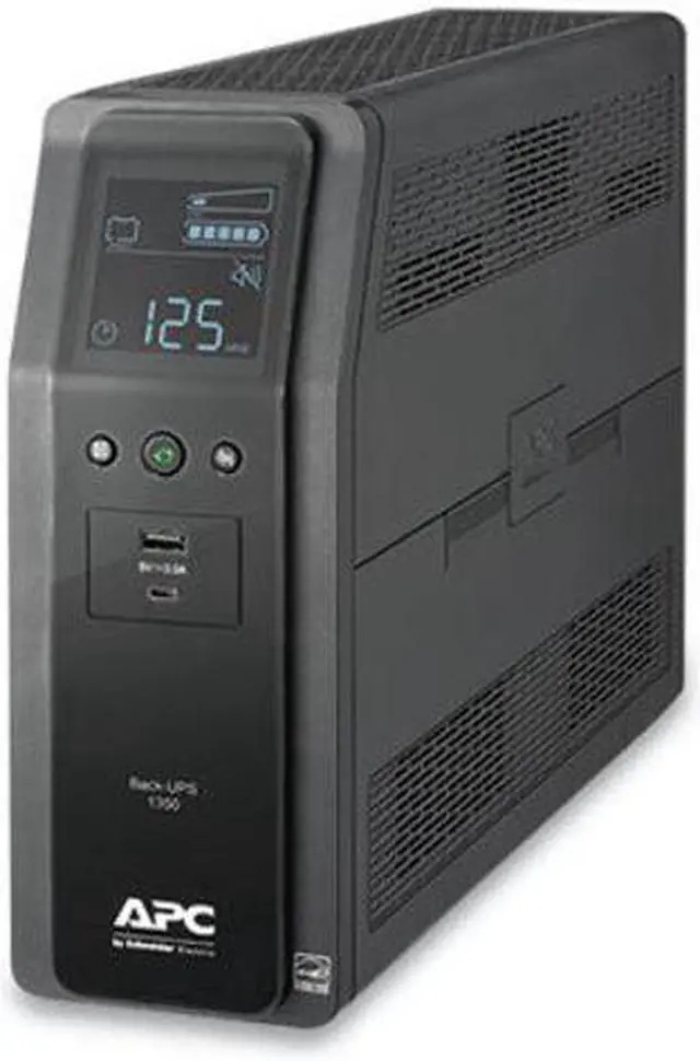 Alt view image 8 of 8 - APC Back-UPS Pro BN 1350VA Battery Backup & Surge Protector