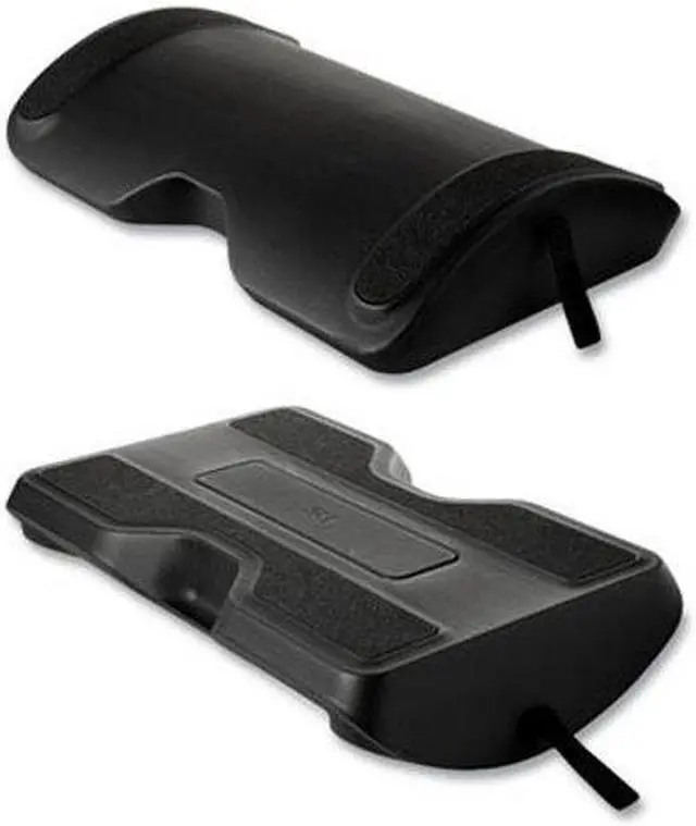 Main image of 3m Foot Rest for Standing Desks, 19.98 x 4.2 x 19.97, Black (MMMFR200B)