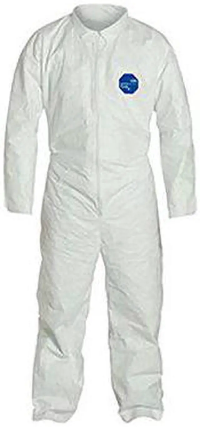 Alt view image 5 of 7 - Dupont Tyvek Coverall Zip Ft  Size Xl