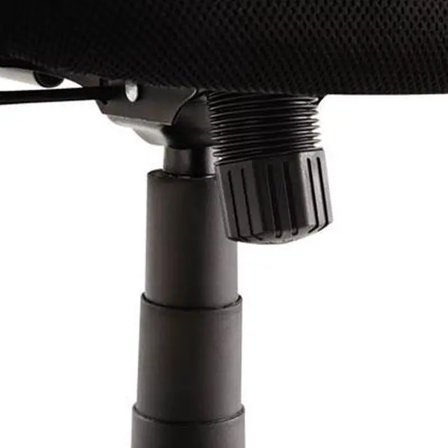 Alt view image 9 of 18 - Oif Swivel/Tilt Mesh Task Chair Height Adjustable T-Bar Arms Black/Chrome MT4818