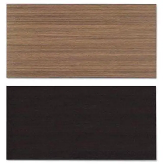 Alt view image 7 of 14 - Reversible Laminate Table Top, Rectangular, 47 5/8w x 23 5/8d, Espresso/Walnut