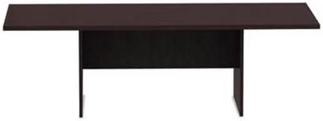 Alt view image 7 of 13 - Alera Valencia Series Conference Table Rectangle 94 1/2 x 41 3/8 x 29 1/2 Espresso VA719642ES