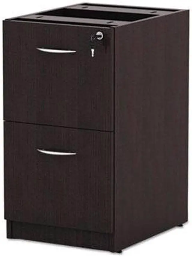 Alt view image 6 of 16 - Alera Valencia File/File Drawer Full Ped, 15 5/8 x 20 1/2 x 28 1/2, Espresso