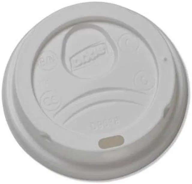 Alt view image 7 of 11 - C-Dome Ppr Cup Lid F/8Oz Sip-Thru Whi 10/100