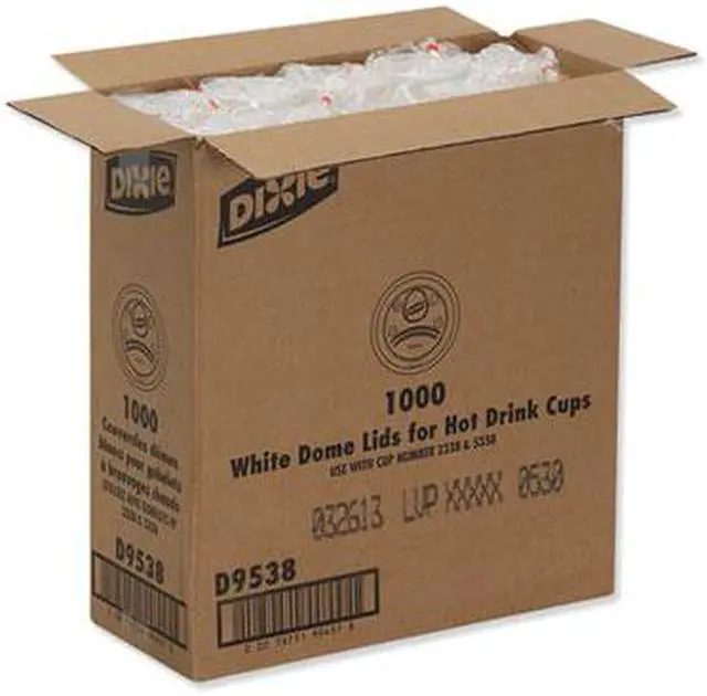 Alt view image 10 of 11 - C-Dome Ppr Cup Lid F/8Oz Sip-Thru Whi 10/100