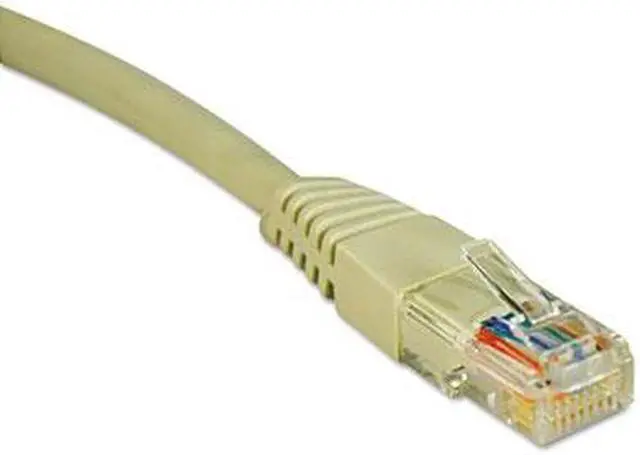 Alt view image 17 of 20 - TRIPP LITE N002-050-GY 50 ft. Cat 5E Gray 350MHz Molded Patch Cable