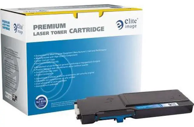 Alt view image 3 of 3 - Elite Image Toner Cartridge - Alternative for Dell - Cyan