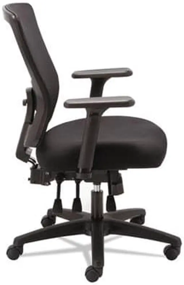 Alt view image 18 of 20 - Alera - HALE752 - Alera Envy Series Mesh Mid-Back Multifunction Chair, Black
