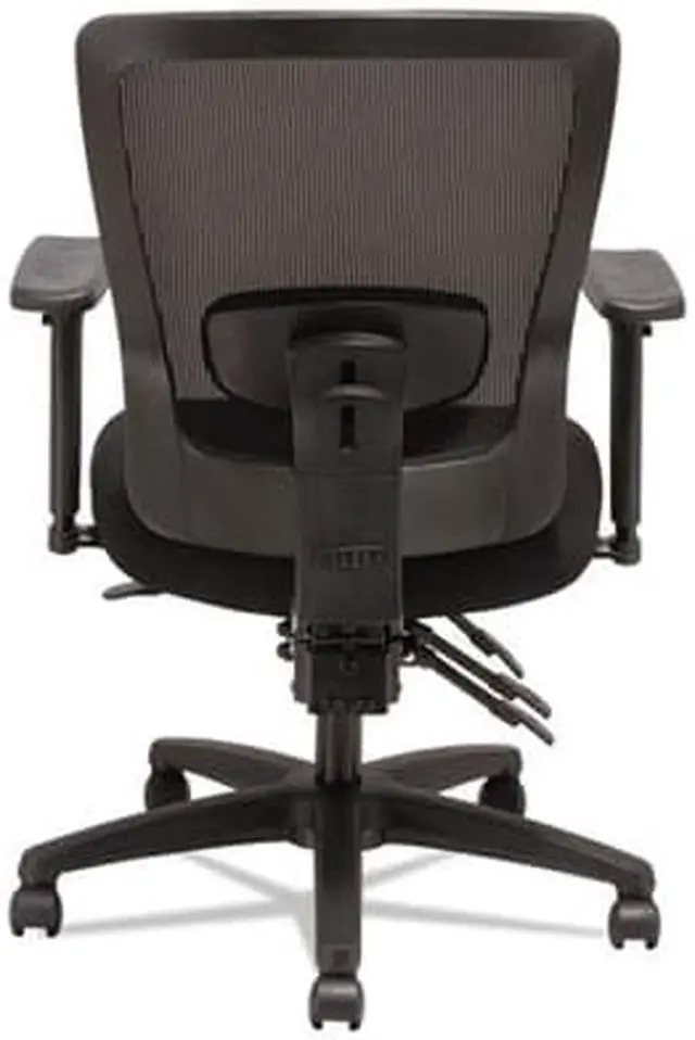 Alt view image 20 of 20 - Alera - HALE752 - Alera Envy Series Mesh Mid-Back Multifunction Chair, Black