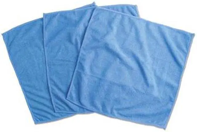 Alt view image 10 of 11 - Universal Microfiber Cleaning Cloth 12 x 12 Gray 3/Pack 43664