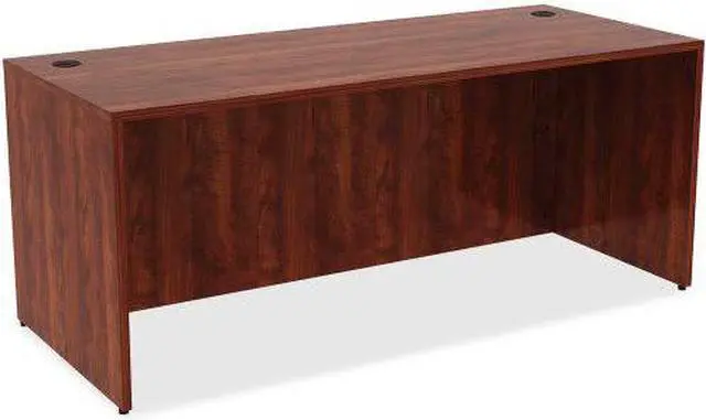 Alt view image 5 of 5 - Lorell Lam Desk 72"x30"x29-1/2" Cherry 69534