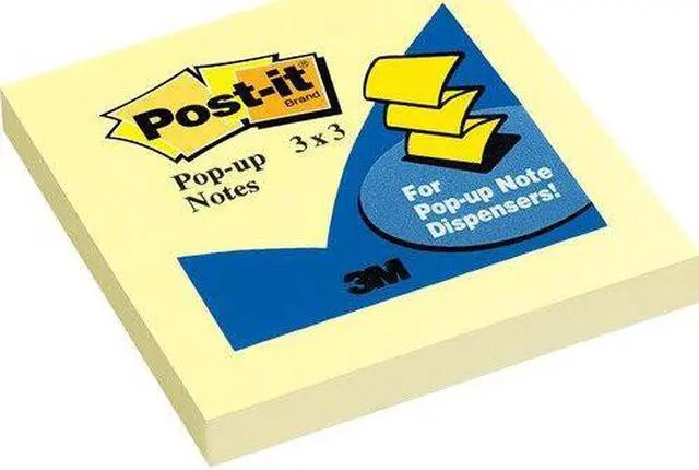 Alt view image 5 of 7 - Original Canary Yellow Pop-Up Refill 3 x 3 12 Pads/Pack