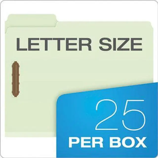 Alt view image 10 of 10 - Pendaflex Pressboard Folders with Fastener - Letter - 8 1/2" x 11" Sheet Size - 3" Expansion - 2 Fastener(s) - 1/3 Tab C