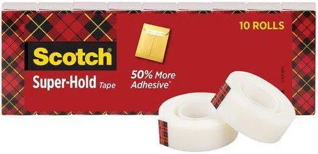 Alt view image 11 of 16 - 3M Tape Extra Adhesive 3/4"x1000" 10 Rolls/PK Clear 700K10