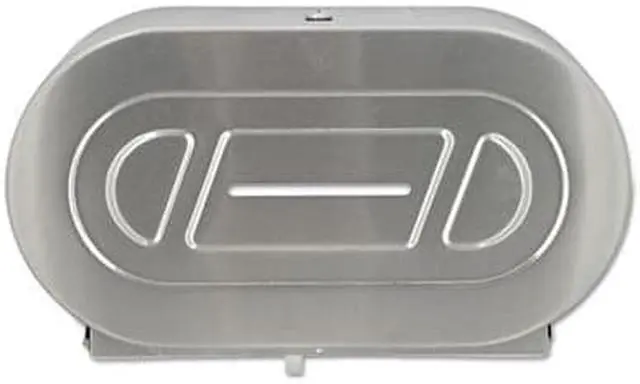 Alt view image 7 of 15 - Bobrick Toilet Tissue 2 Roll Dispenser Stainless Steel Jumbo 2892