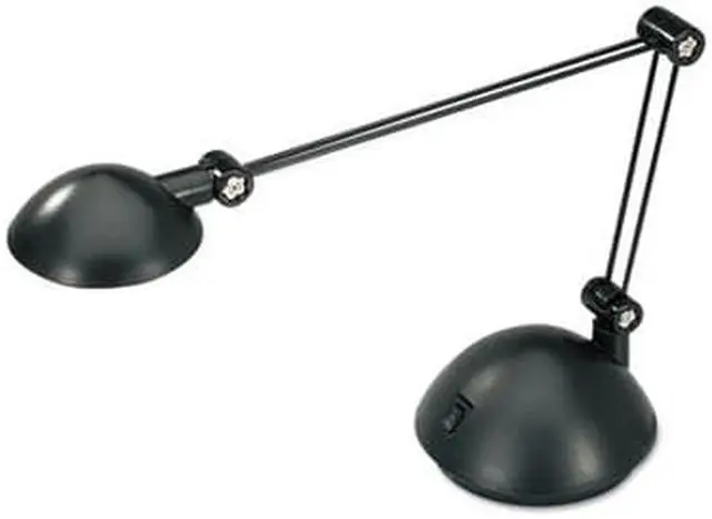 Alt view image 12 of 20 - TwinArm Task LED Lamp with USB Port, 18 1/2", Black