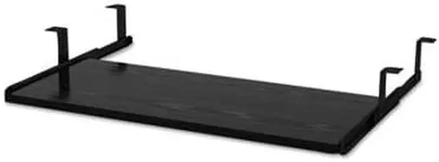 Alt view image 10 of 13 - Alera Valencia Series Underdesk Keyboard/Mouse Shelf