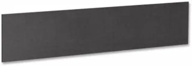 Alt view image 5 of 8 - Lorell Tackboard for 72"Hutch 69"x3/4"x16-1/2" Black 69914