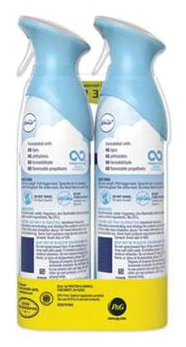 Alt view image 20 of 20 - Febreze AIR Linen & Sky 8.8 oz Aerosol 2/Pack 97799PK