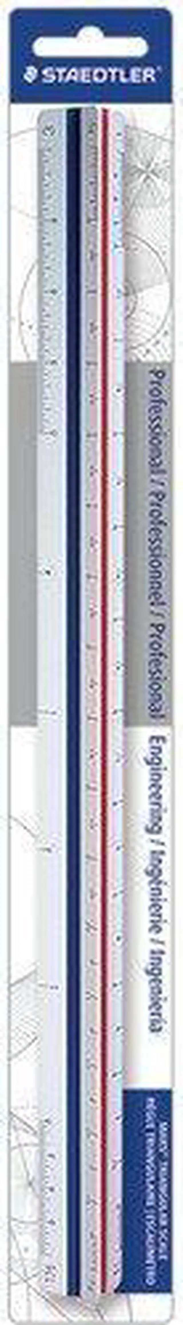 Alt view image 11 of 13 - Staedtler Engineering Triangular Scale