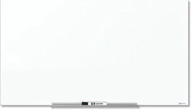 Alt view image 12 of 20 - Quartet InvisaMount Magnetic Glass Marker Board Frameless 85" x 48" White Surface G8548IMW