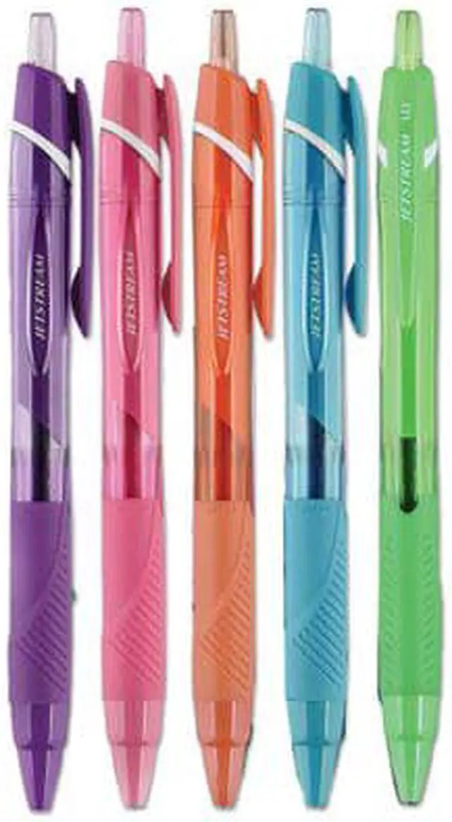 Main image of uni-ball uni Jetstream Elements Ballpoint Pens Medium Point 1.0mm Assorted Ink 5/Pack (70138)