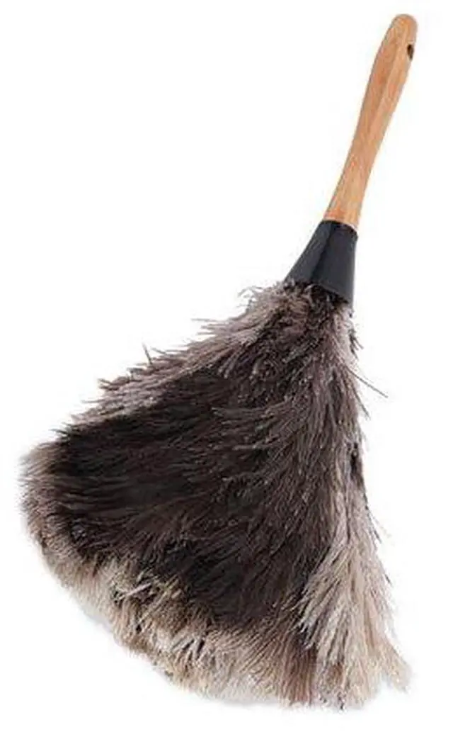 Alt view image 14 of 20 - Boardwalk Professional Ostrich Feather Duster 7" Handle 13FD