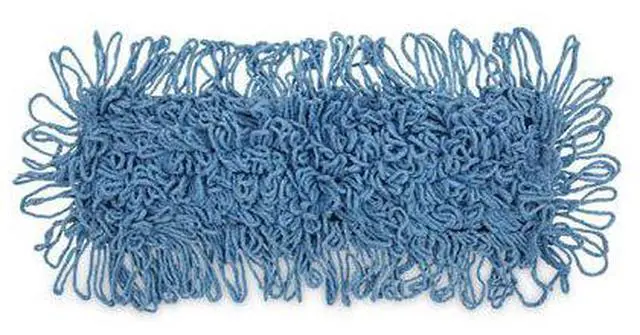 Alt view image 8 of 18 - Boardwalk Mop Head Dust Looped-End Cotton/Synthetic Fibers 18 x 5 Blue 1118