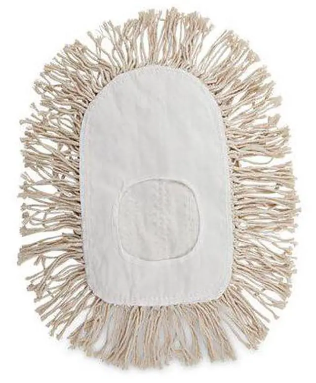 Alt view image 11 of 18 - Boardwalk Wedge Dust Mop Head Cotton 17 1/2l x 13 1/2w White 1491