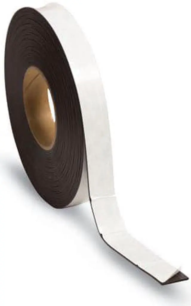 Alt view image 2 of 4 - Dry Erase Magnetic Tape Roll 1" x 50 ft White 5148U0006