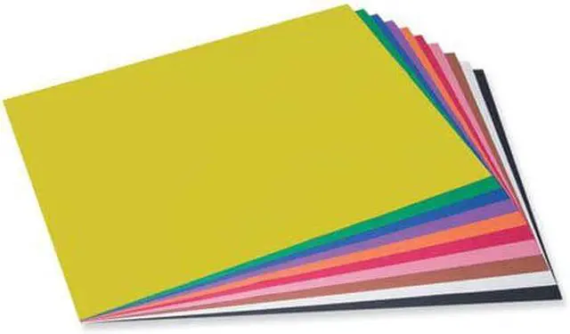 Alt view image 2 of 3 - Pacon 6517 SunWorks Construction Paper  Heavy  18 x 24  10 Colors  50 Sheets