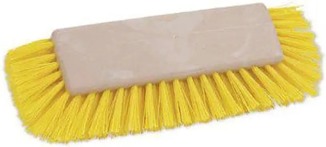 Alt view image 11 of 16 - Boardwalk Dual-Surface Scrub Brush Plastic Fill 10" Long Yellow 3410