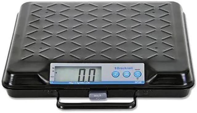 Alt view image 3 of 10 - Brecknell GP100 Portable Electronic Utility Bench Scale, 100Lb Capacity, 12 X 10 Platform