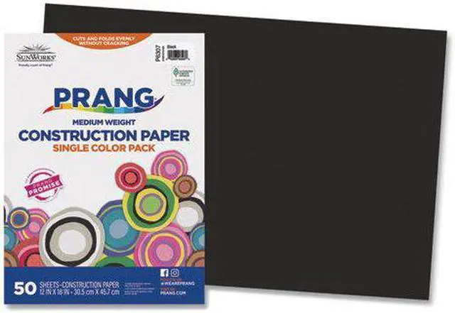 Alt view image 5 of 7 - CONSTRUCTION PAPER BLACK 12 X 18