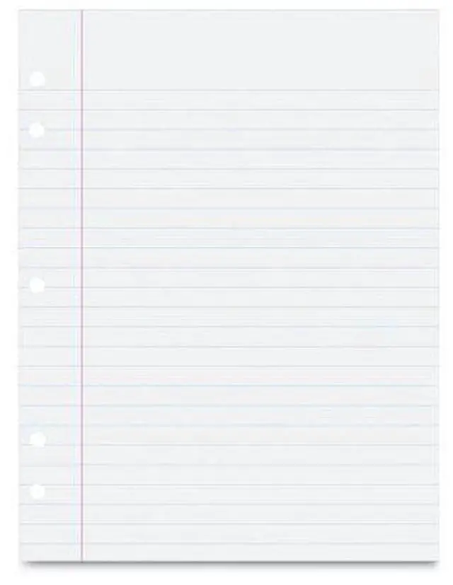 Alt view image 3 of 6 - Pacon Essay/Composition Paper, 3/8" Rule, 8 x 10-1/2, White, 500 Sheets per Ream