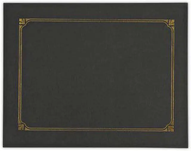 Alt view image 4 of 12 - Universal Certificate/Document Cover 8 1/2 x 11 / 8 x 10 / A4 Black 6/PK 76895