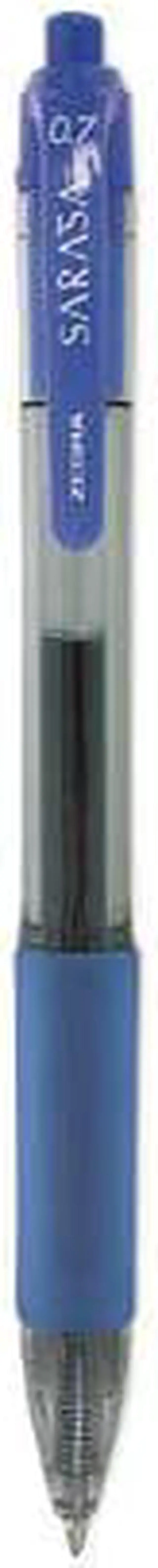 Alt view image 7 of 11 - ZEBRA PEN CORP. Sarasa Retractable Gel Pen Blue Ink Medium 36/Pack 46236