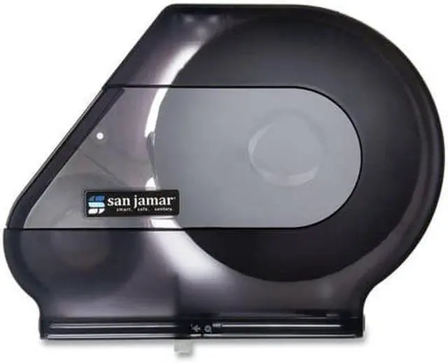 Alt view image 4 of 5 - San Jamar Quantum 12"-13" JBT Dispenser Classic 22 x 5 7/8 x 16 1/2 Black Pearl R6500TBK