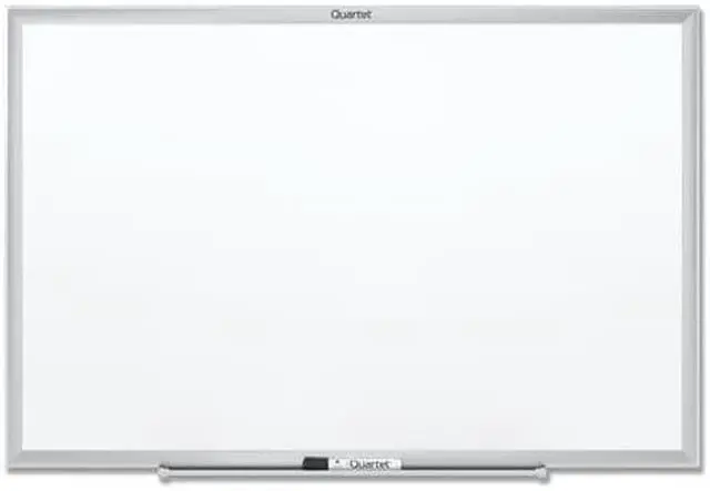 Alt view image 2 of 9 - Quartet Classic Series Melamine Whiteboard 24 x 18 Silver Aluminum Frame S531