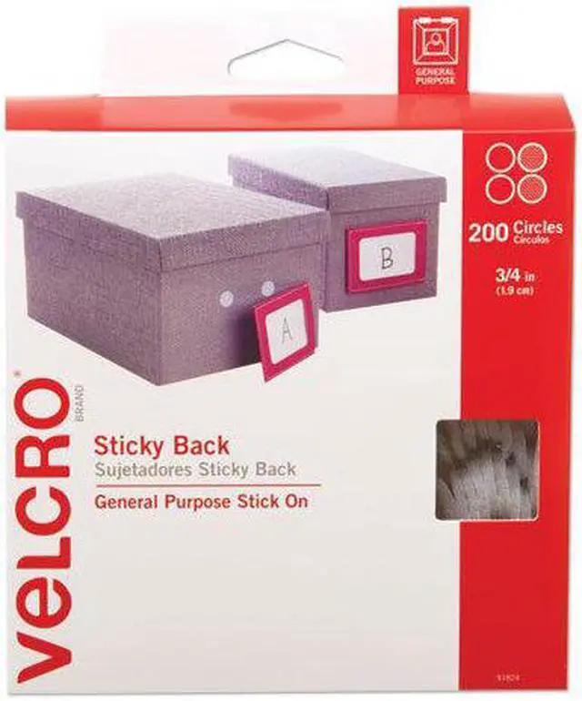 Alt view image 13 of 20 - Velcro Brand Adhesive,Hook and Loop,Wh 91824