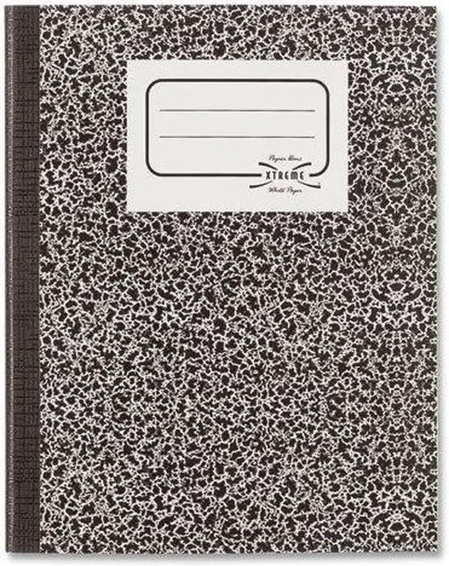 Alt view image 13 of 20 - Rediform 43460 National Xtreme White Notebook 80 Sheet -  7.87" x 10" - 1 Each Each - White Paper