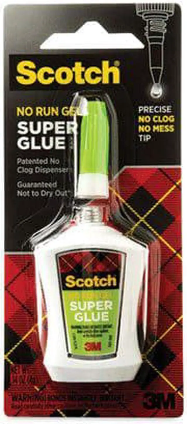 Alt view image 9 of 18 - Scotch Super Glue Gel In Precision Applicator-.14 Ounces